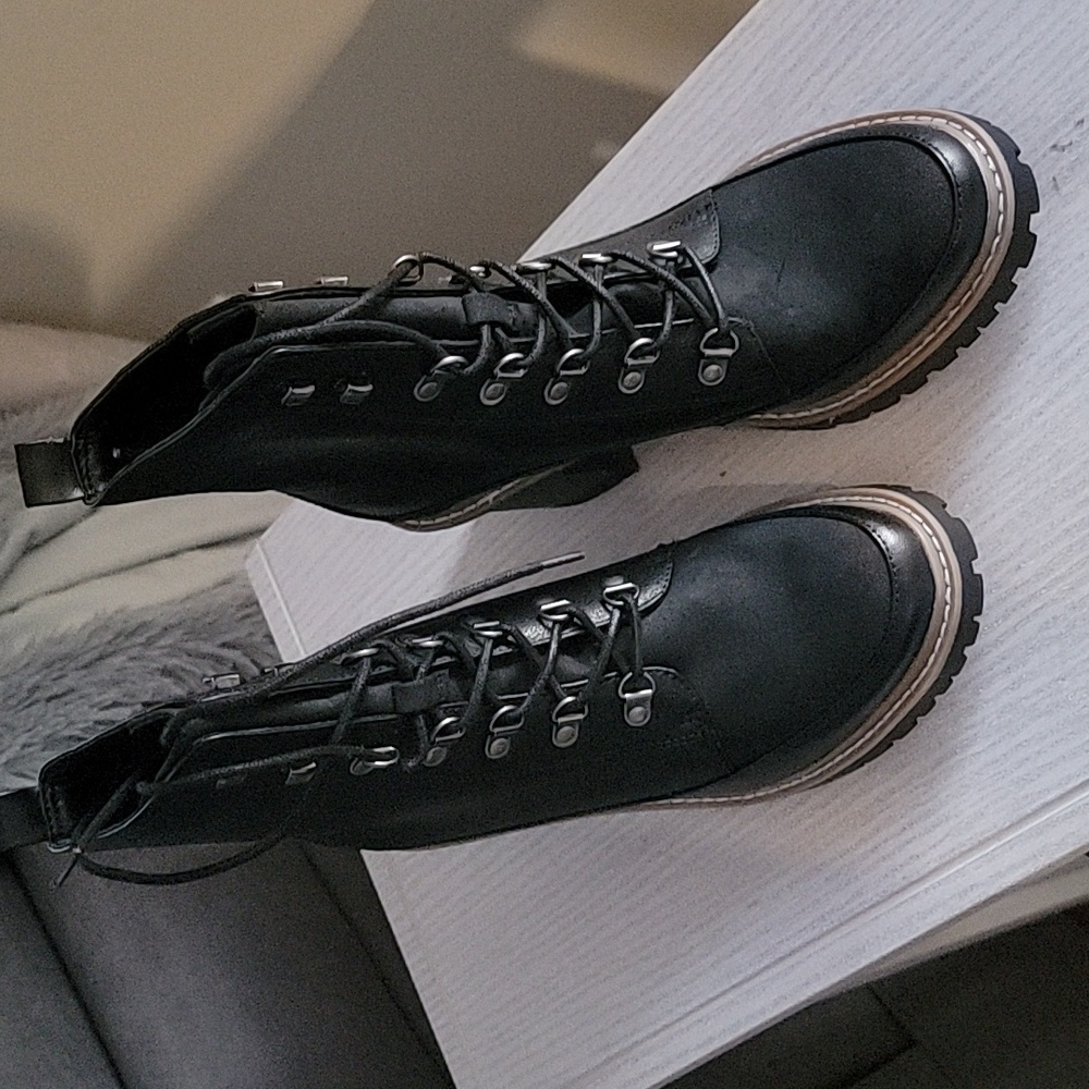 a•new•day NWT Tie-up Boots - Picture 2 of 4